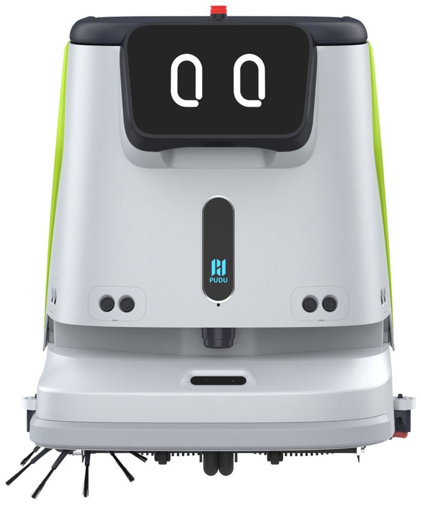 PUDU CC1 — ảnh chính diện